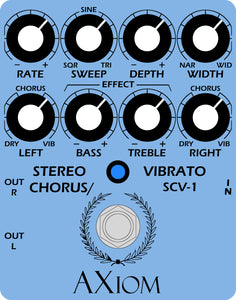 Stereo Chorus-Vibrato SCV-1 graphics